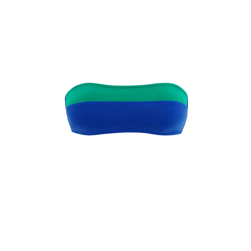 Top de bikini sin tirantes verde esmeralda Colorsurfiz Top de bikini sin tirantes verde esmeralda Colorsurfiz;