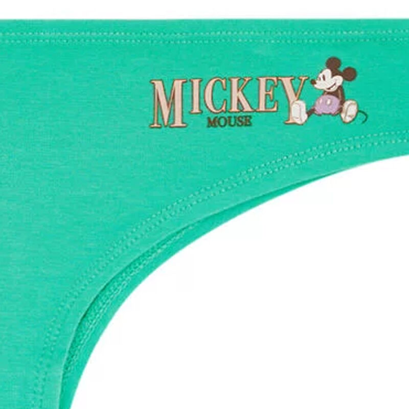 Braguita brasileña de algodón con estampado de Mickey Braguita brasileña de algodón con estampado de Mickey;