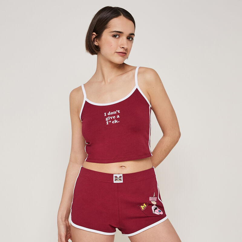 Culotte con estampado boringuiz Culotte con estampado boringuiz;