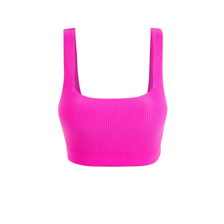 Sujetador deportivo de micro sportgirliz fucsia.
