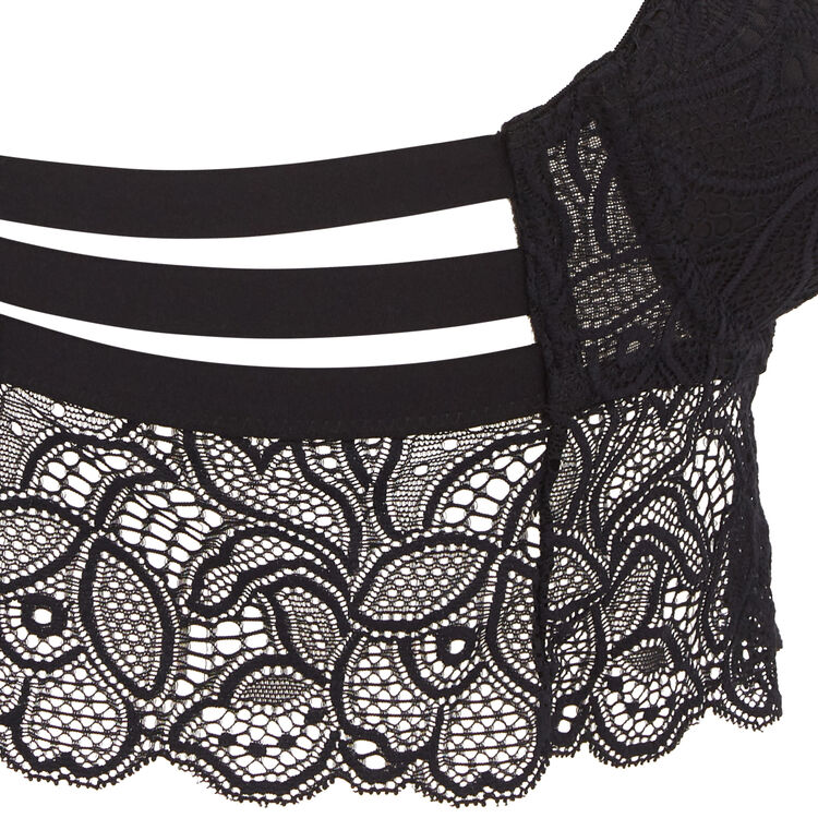 Sujetador push-up negro exotiz black.