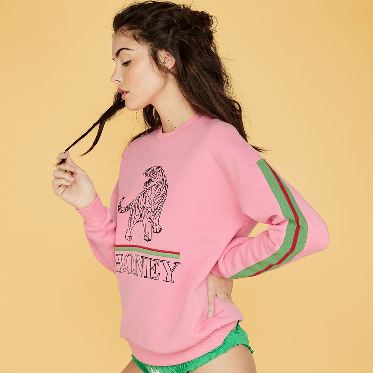 Sudadera rosa flúor pinkbadiz pink.