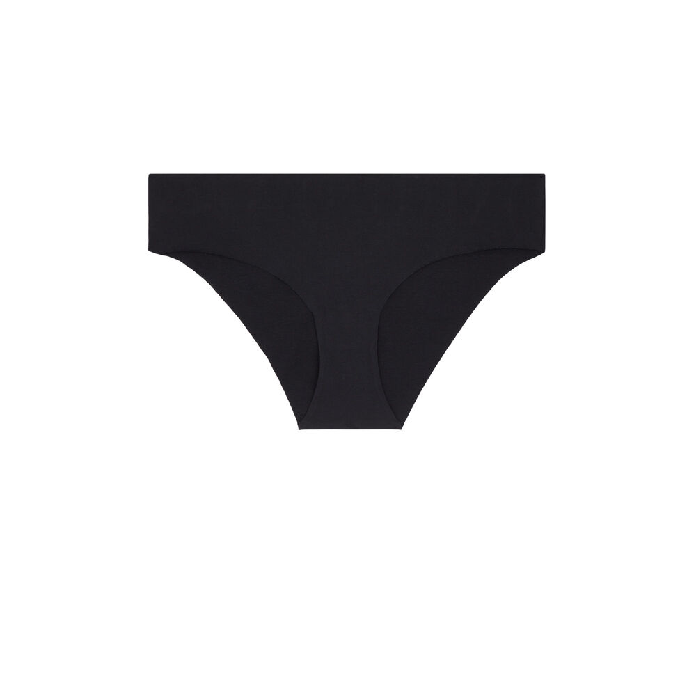 Braguita culotte de algodón clincotoniz negro.