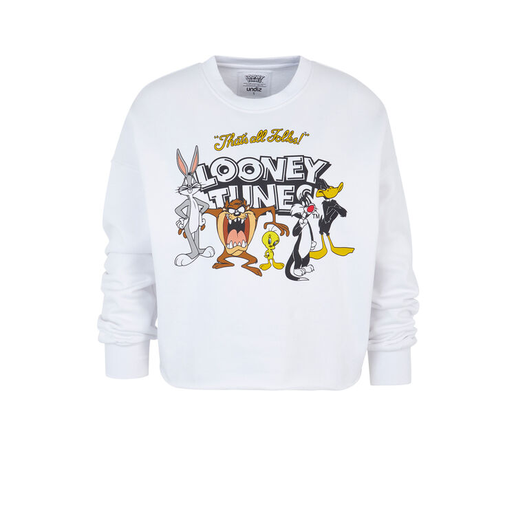 Sudadera blanca warniz Sudadera blanca warniz;