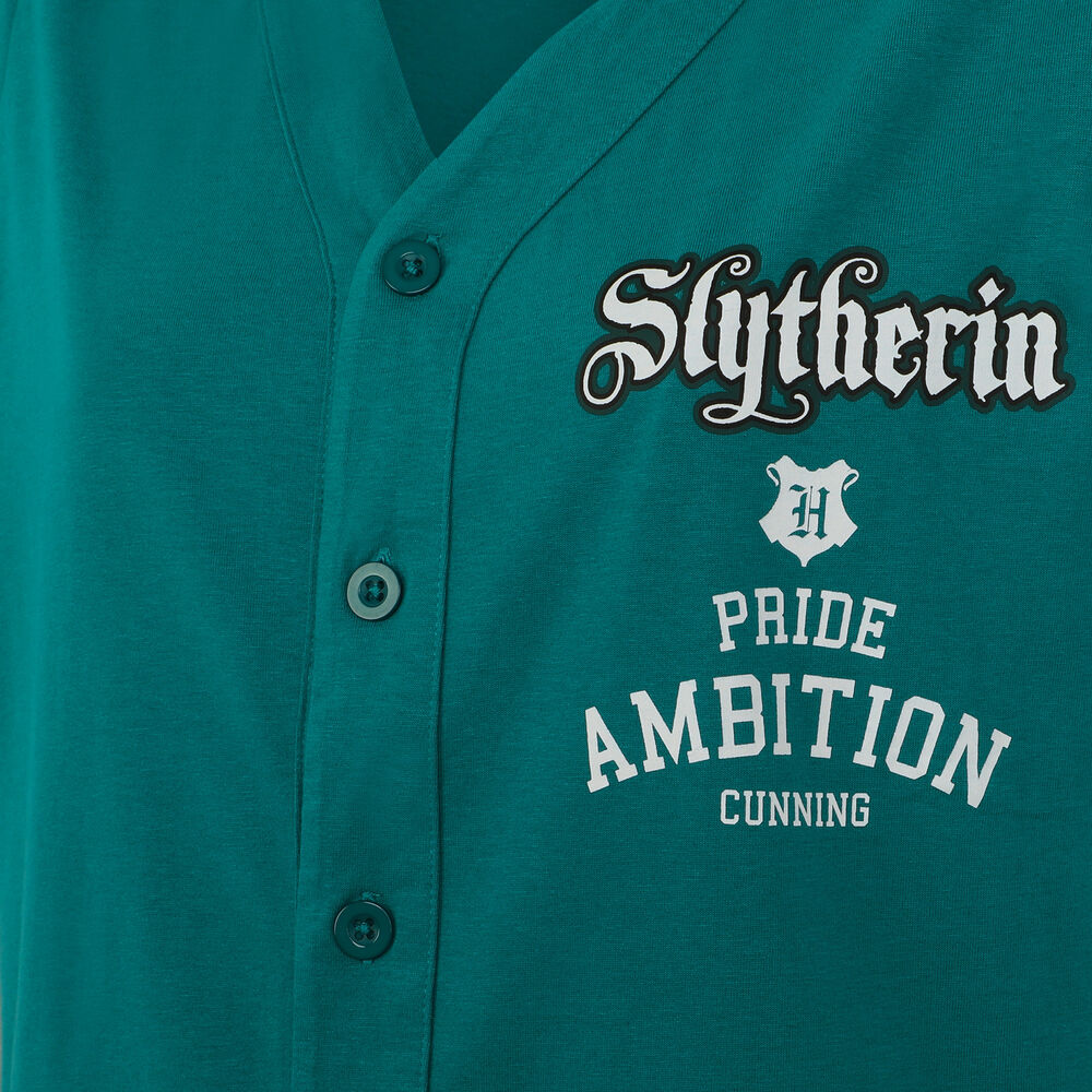Camiseta larga slytherin - verde verde.