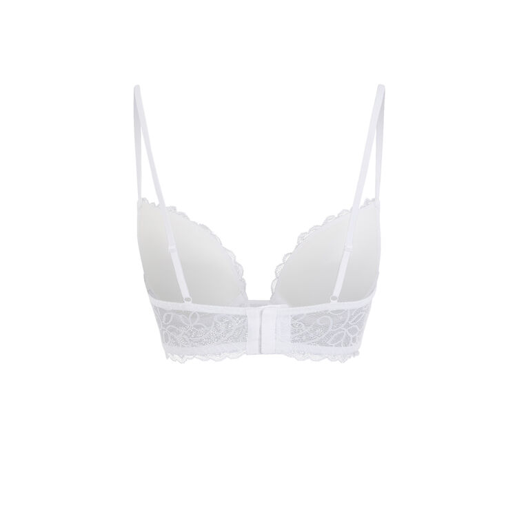 Sujetador push-up blanco sayiz blanco.