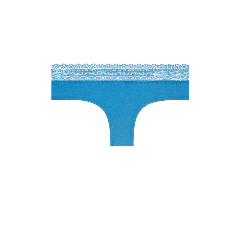 Braguita culotte lisa - azul Braguita culotte lisa - azul;