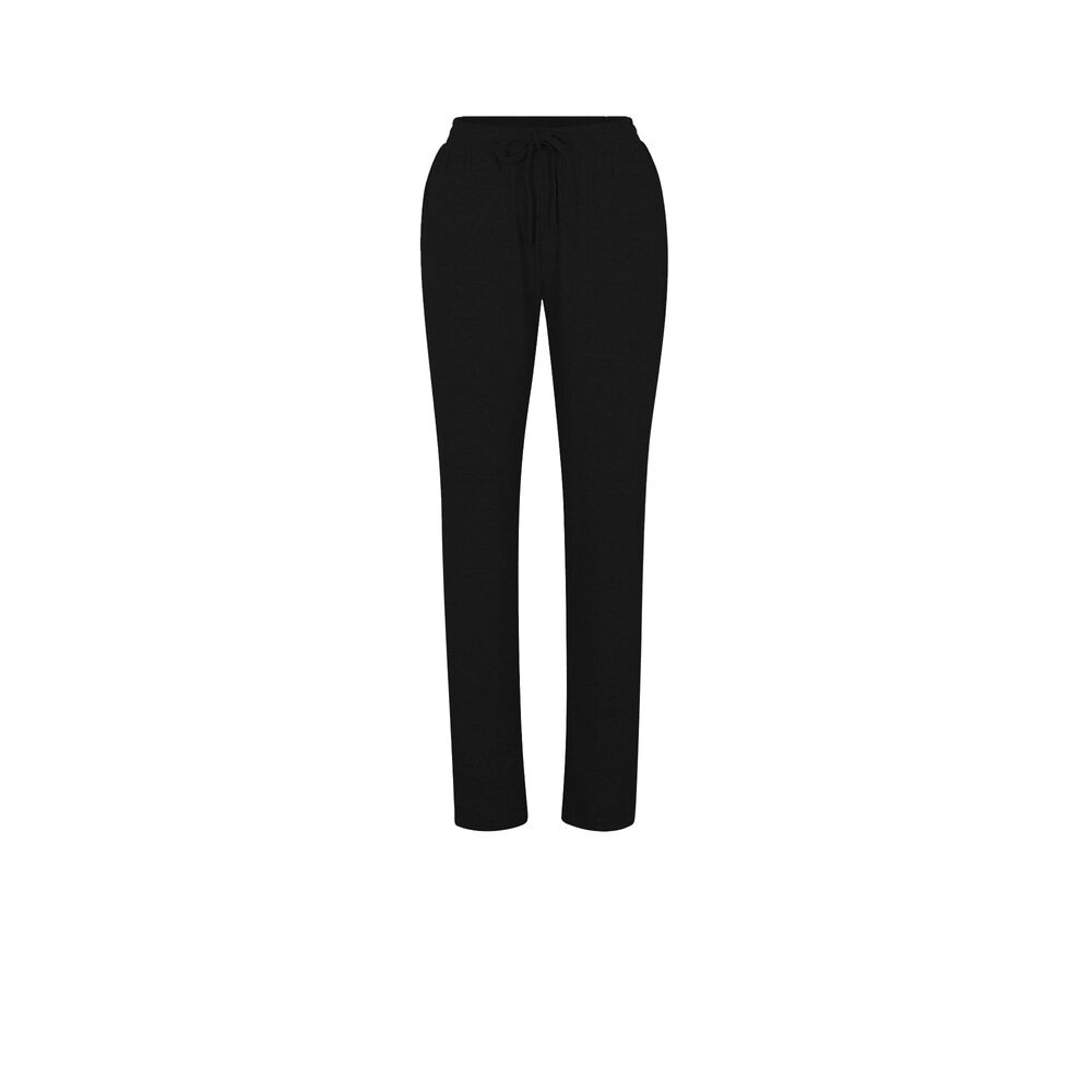 Pantalón de punto - negro negro.