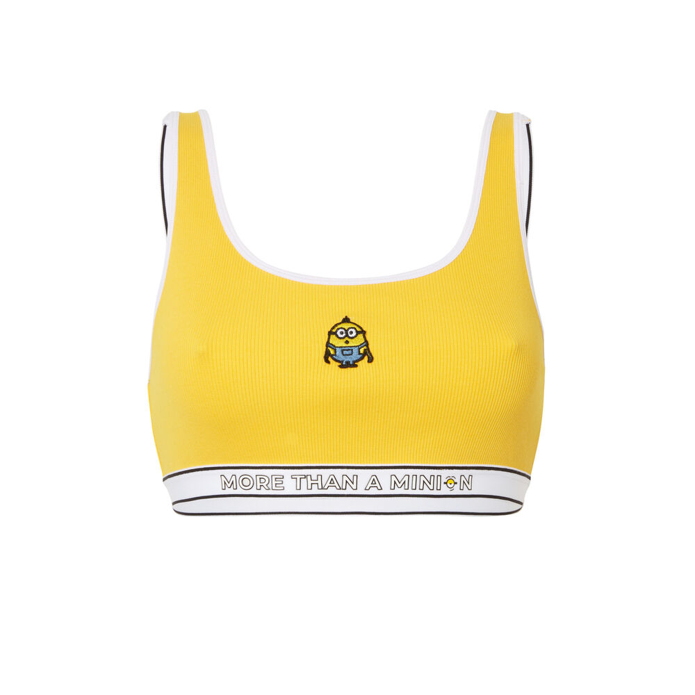 Sujetador los minions® con detalle elástico - amarillo amarillo.