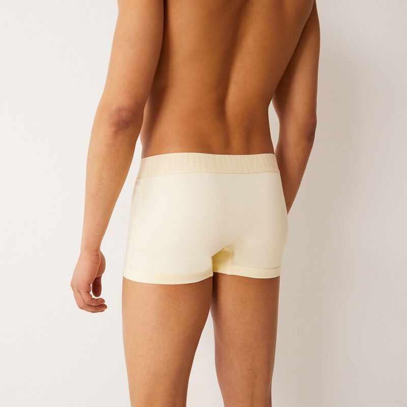 Bóxer liso con elástico con estampado Undiz - beis Bóxer liso con elástico con estampado Undiz - beis;