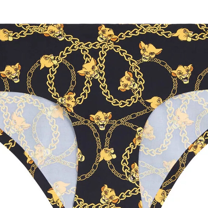 Braguita culotte de microestampado Simba con licencia del Rey León simbaviz Braguita culotte de microestampado Simba con licencia del Rey León simbaviz;
