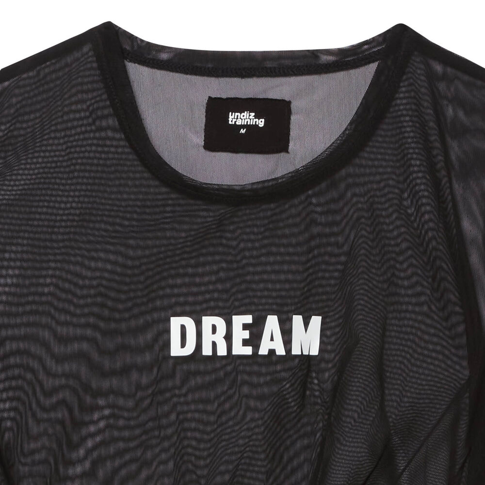 Top deportivo transparente con detalle de lazo - negro negro.