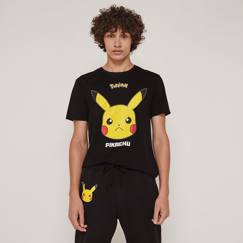 Pantalón con estampado Pikachu pickabatiz Pantalón con estampado Pikachu pickabatiz;