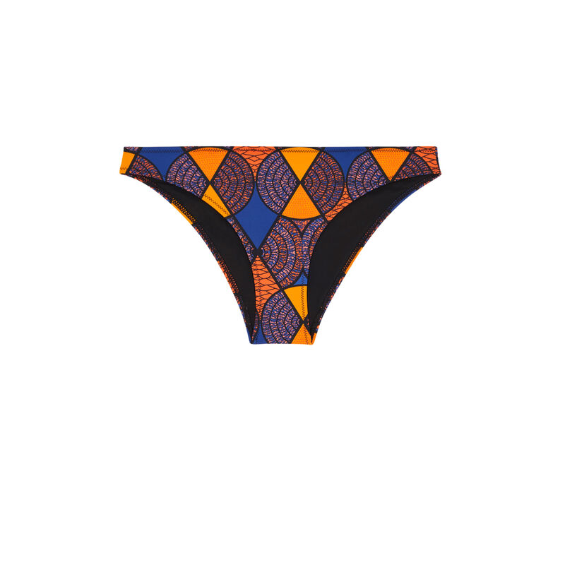 Parte de abajo de bikini azul afroiz Parte de abajo de bikini azul afroiz;