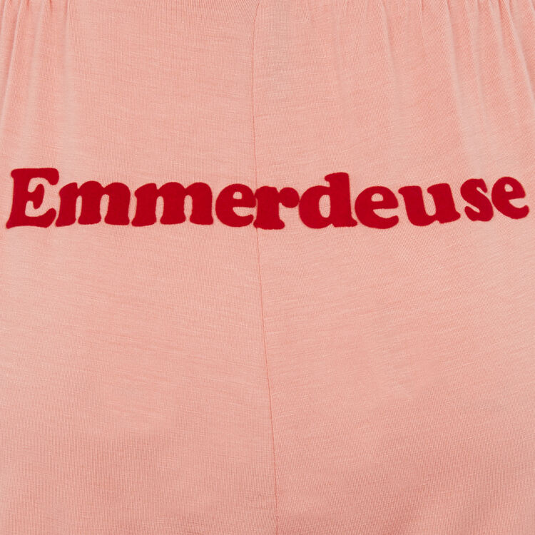 Short rosa emmerdeusiz pink.