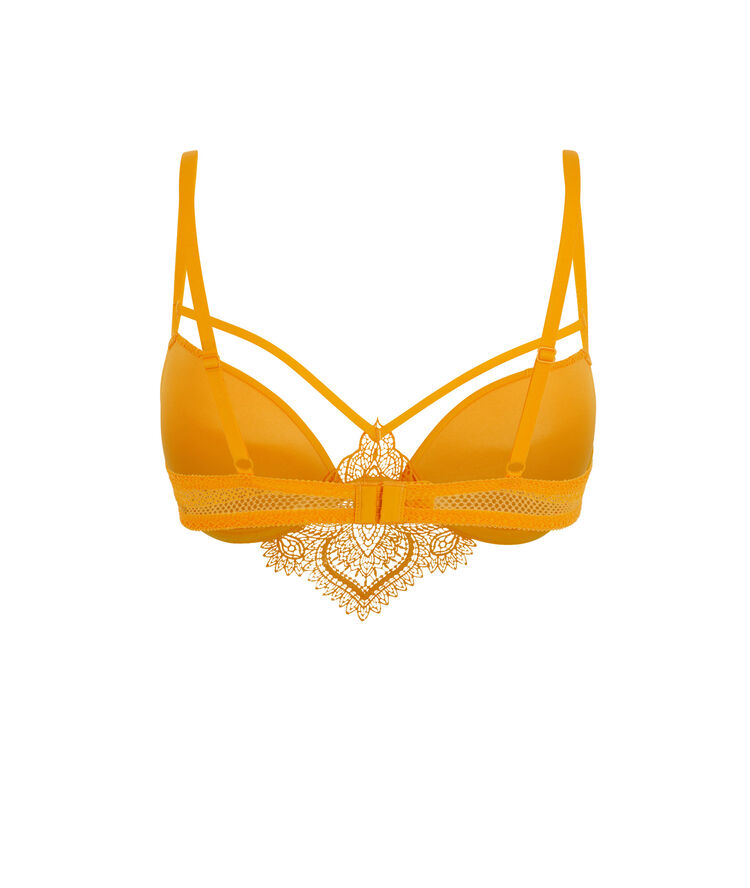 Sujetador push-up ocre tattoogirliz ocre.