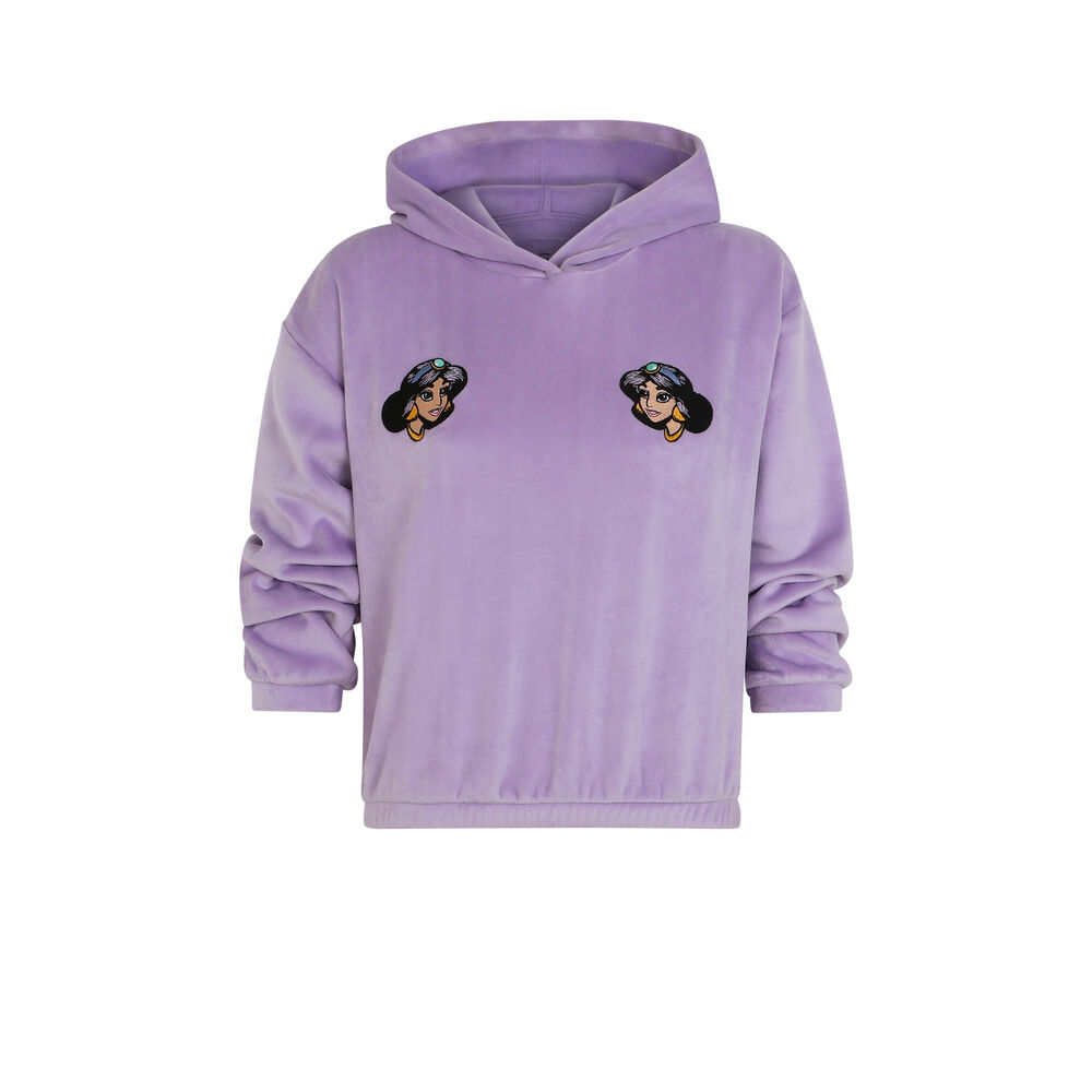 Sudadera de polar jasmine - violeta violeta.