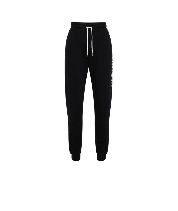 Pantalón de chándal de felpa offliniz negro.
