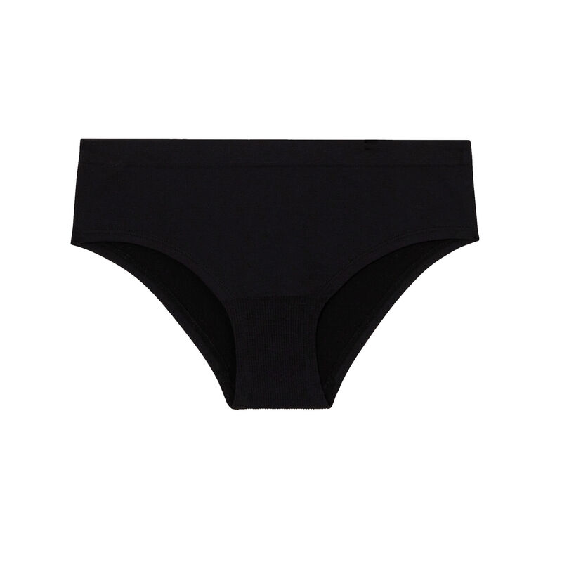 Braguita culotte lisa sin costuras - negro Braguita culotte lisa sin costuras - negro;