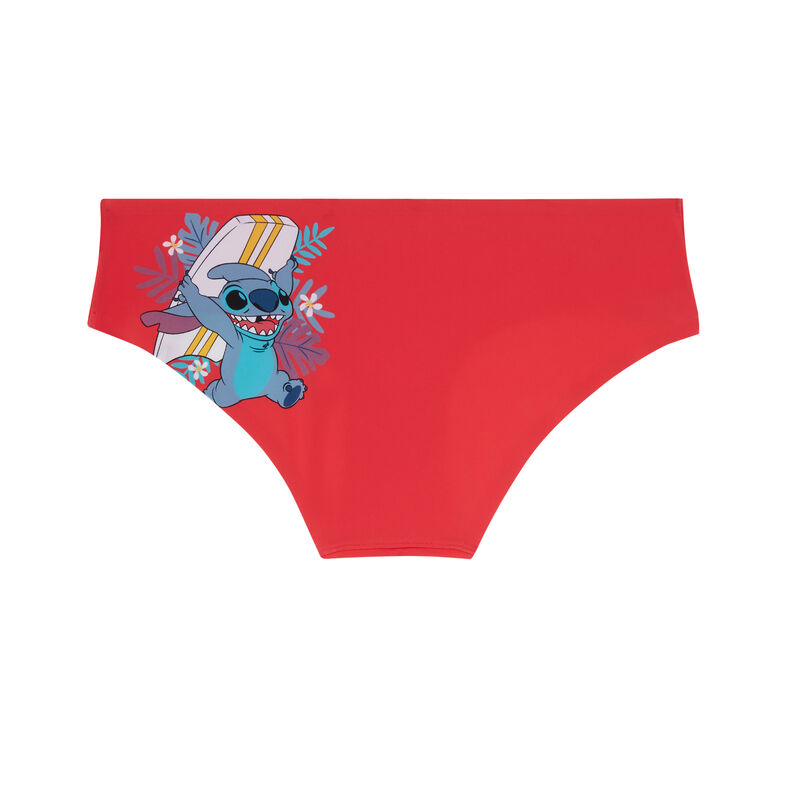Braguita culotte con estampado Stitch - coral Braguita culotte con estampado Stitch - coral;