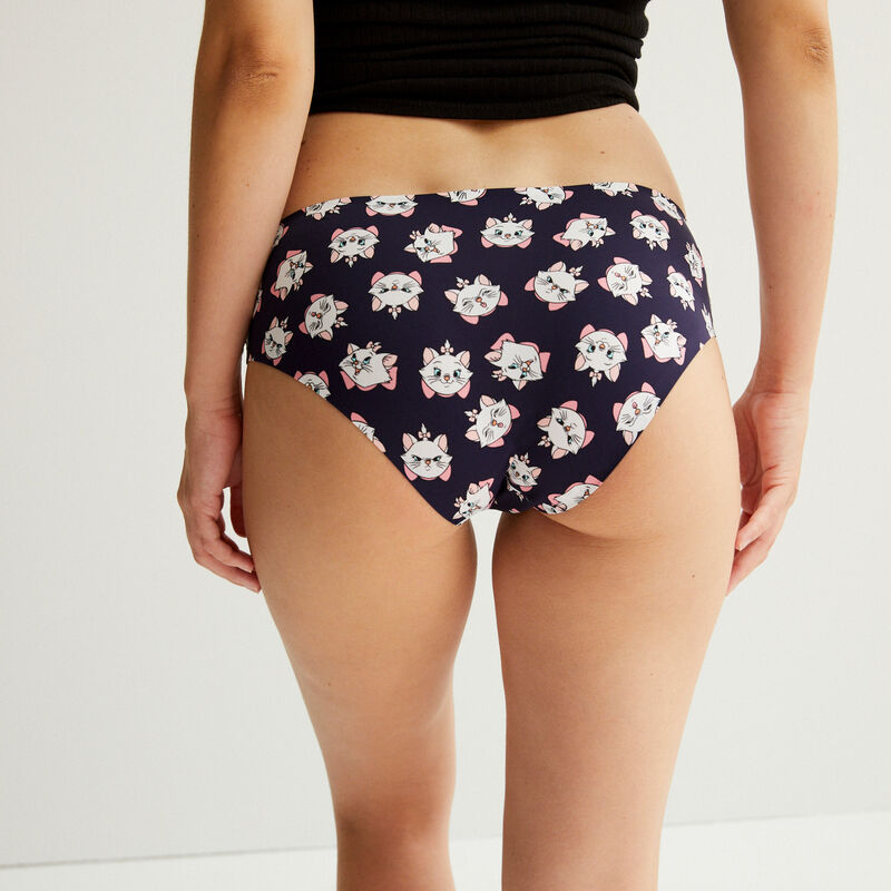 Braguita culotte de Marie de Los Aristogatos - negro Braguita culotte de Marie de Los Aristogatos - negro;