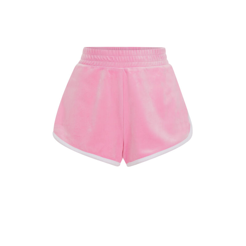 Short liso de terciopelo - rosa Short liso de terciopelo - rosa;