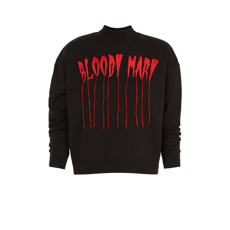 Sudadera negra horroriz Sudadera negra horroriz;