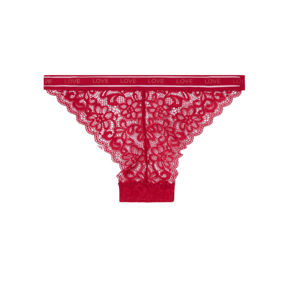 Braguita de encaje - rosa rosa.