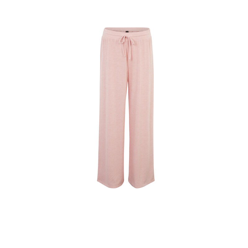 pantalón ancho con cordón para atar - rosa pantalón ancho con cordón para atar - rosa;
