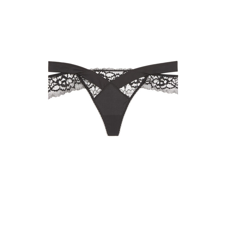 Tanga negro cutoutiz Tanga negro cutoutiz;