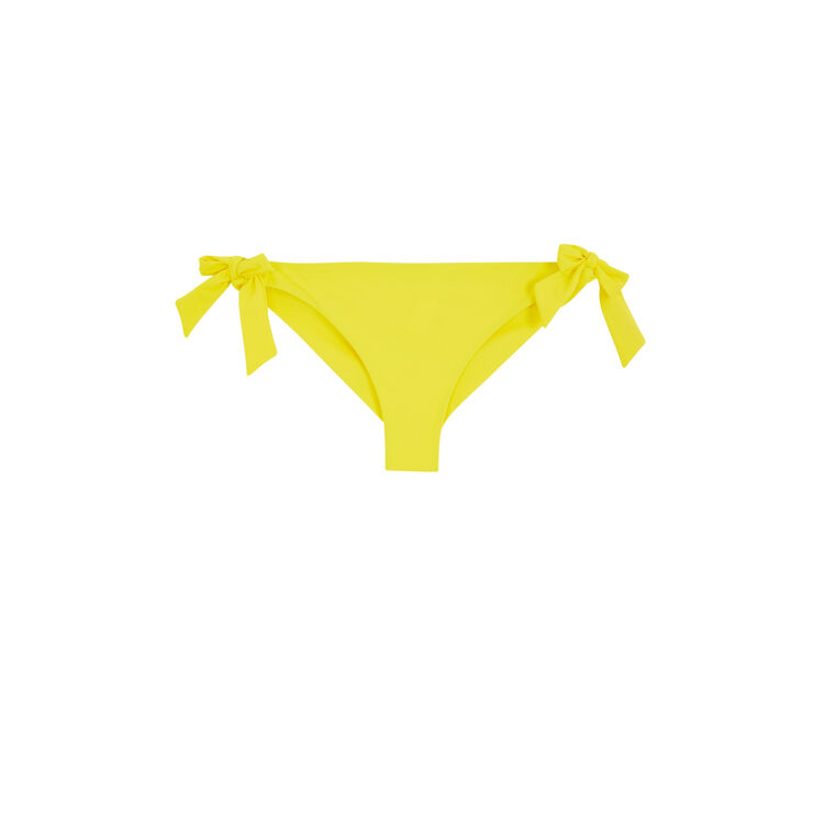 Bas de maillot de bain jaune sexyknotiz yellow.