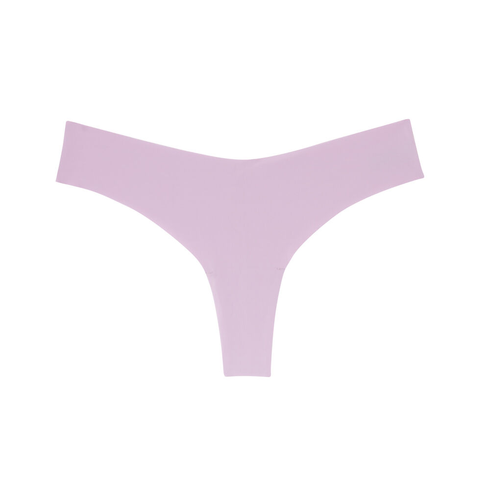 Braguita brasileña de microfibra lisa - morado violeta.