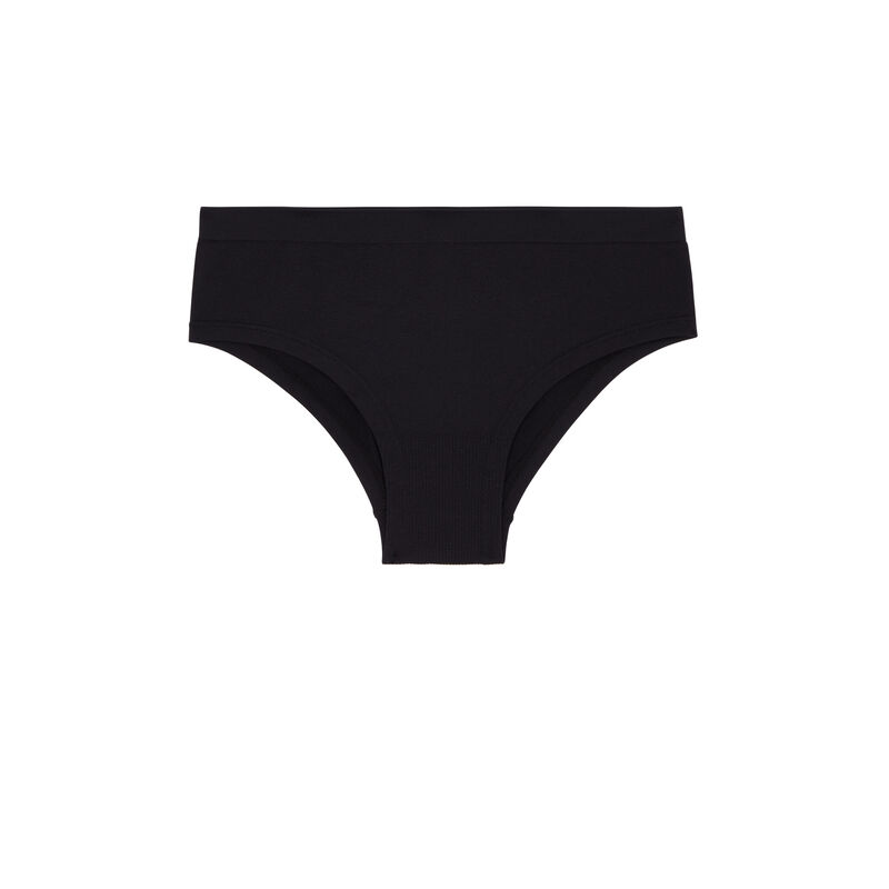 Culotte con mensaje esralcoeuriz negro.