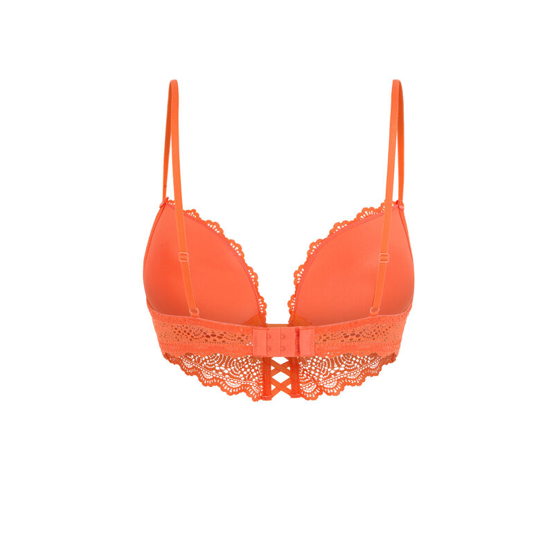 Sujetador corpiño push-up naranja mahaliz Sujetador corpiño push-up naranja mahaliz;