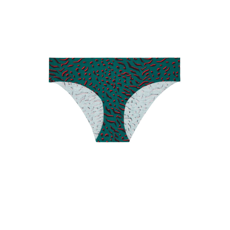 Braguita culotte de algodón con estampado de tigre Tigriz Braguita culotte de algodón con estampado de tigre Tigriz;