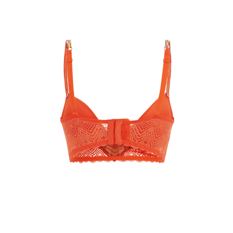 Sujetador corpiño push-up naranja matchiz Sujetador corpiño push-up naranja matchiz;