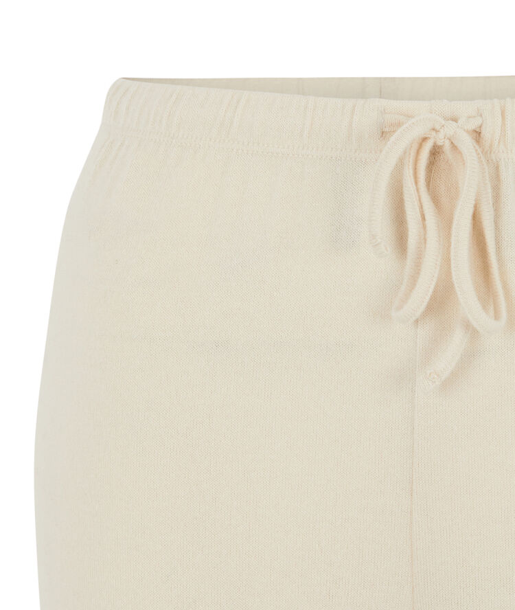 Pantalón de punto - blanco roto crudo.