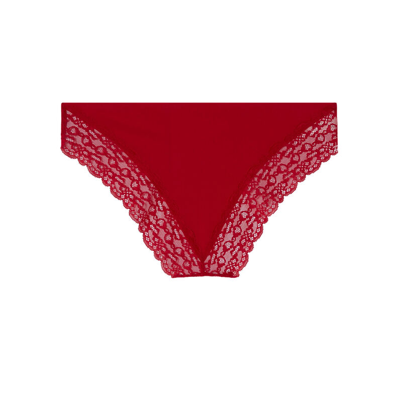 braguita de microfibra - rojo braguita de microfibra - rojo;