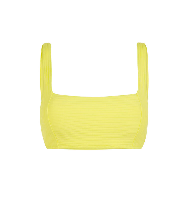 Parte de arriba de bikini sujetador - amarillo amarillo.