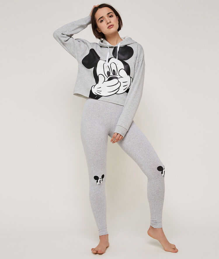 Sudadera con capucha mickey mickijumpiz gris.