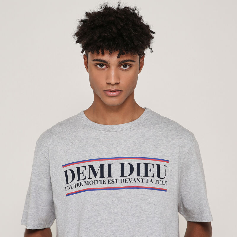Top con mensaje - gris Top con mensaje - gris ;