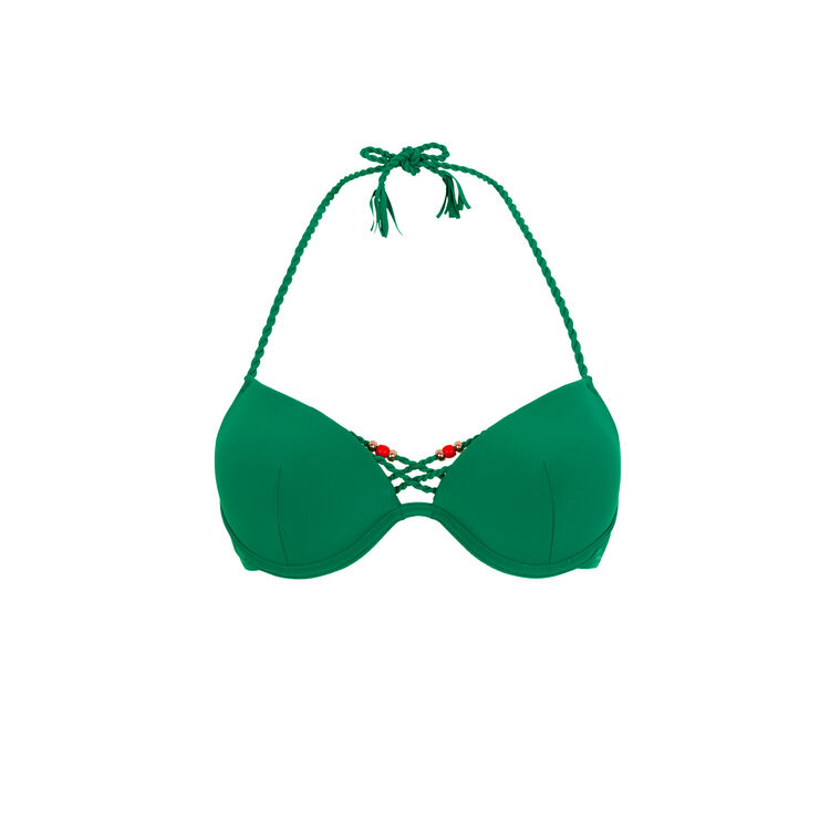 Parte de arriba push-up verde esmeralda mumbaiz Parte de arriba push-up verde esmeralda mumbaiz;
