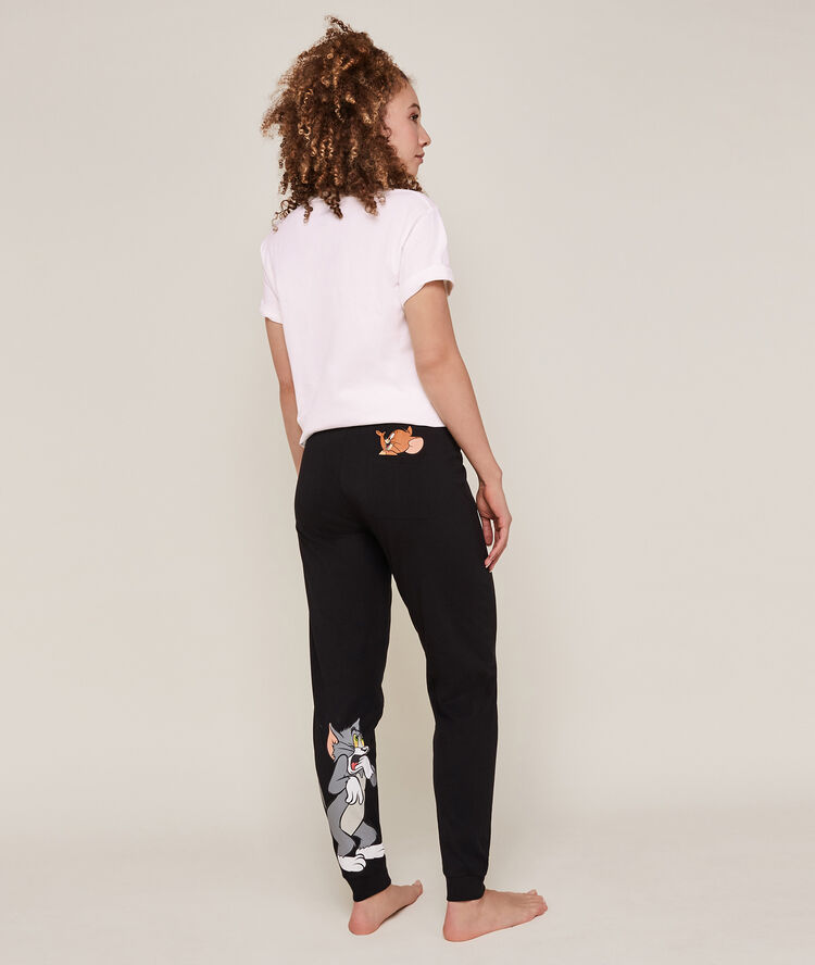Top con estampado de tom y jerry - crudo crudo.