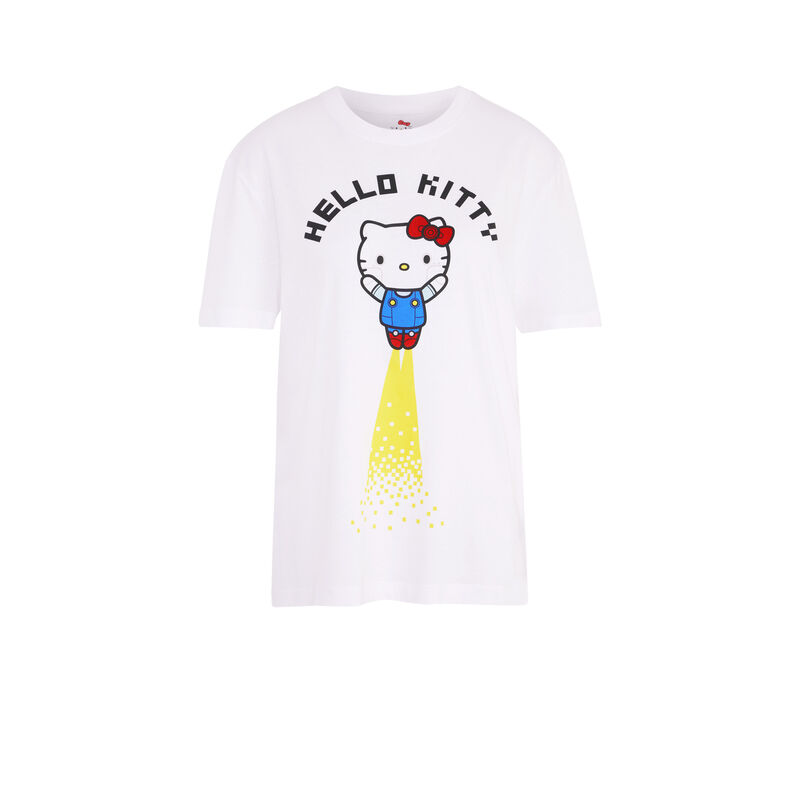 camiseta manga corta con estampado hello kitty jelokittiz camiseta manga corta con estampado hello kitty jelokittiz;