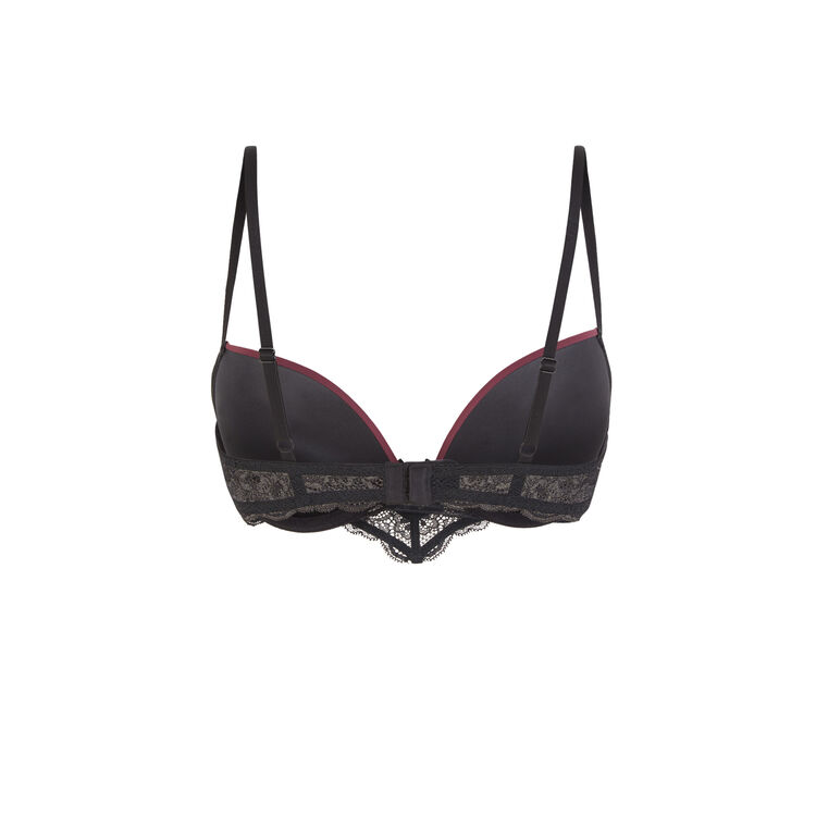 Sujetador push-up burdeos princiz Sujetador push-up burdeos princiz;