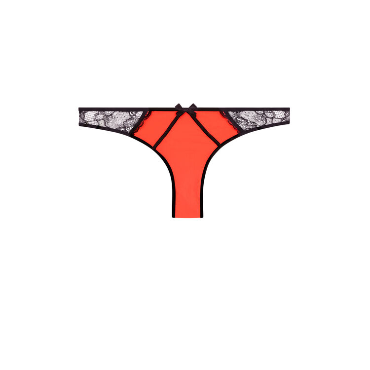 Tanga de encaje new princiz burdeos.
