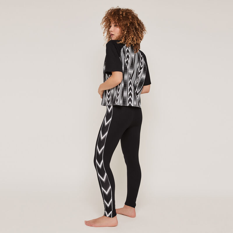 Leggings de punto con estampado sidethnikiz Leggings de punto con estampado sidethnikiz;