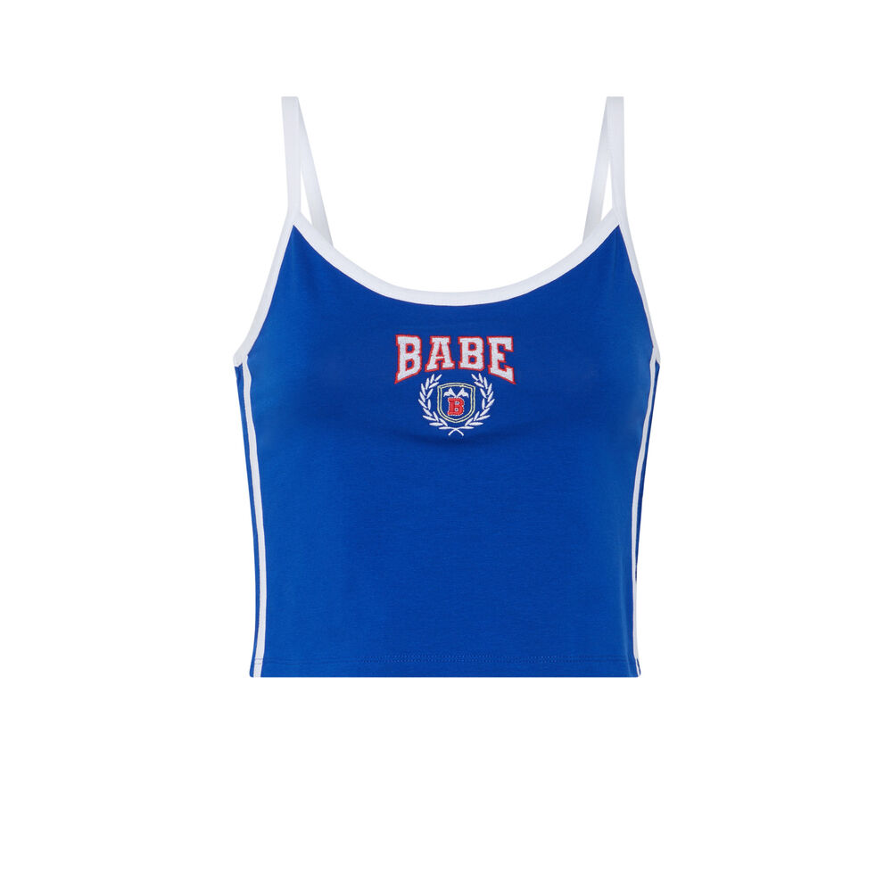 Camiseta de tirantes babe - azul azul.