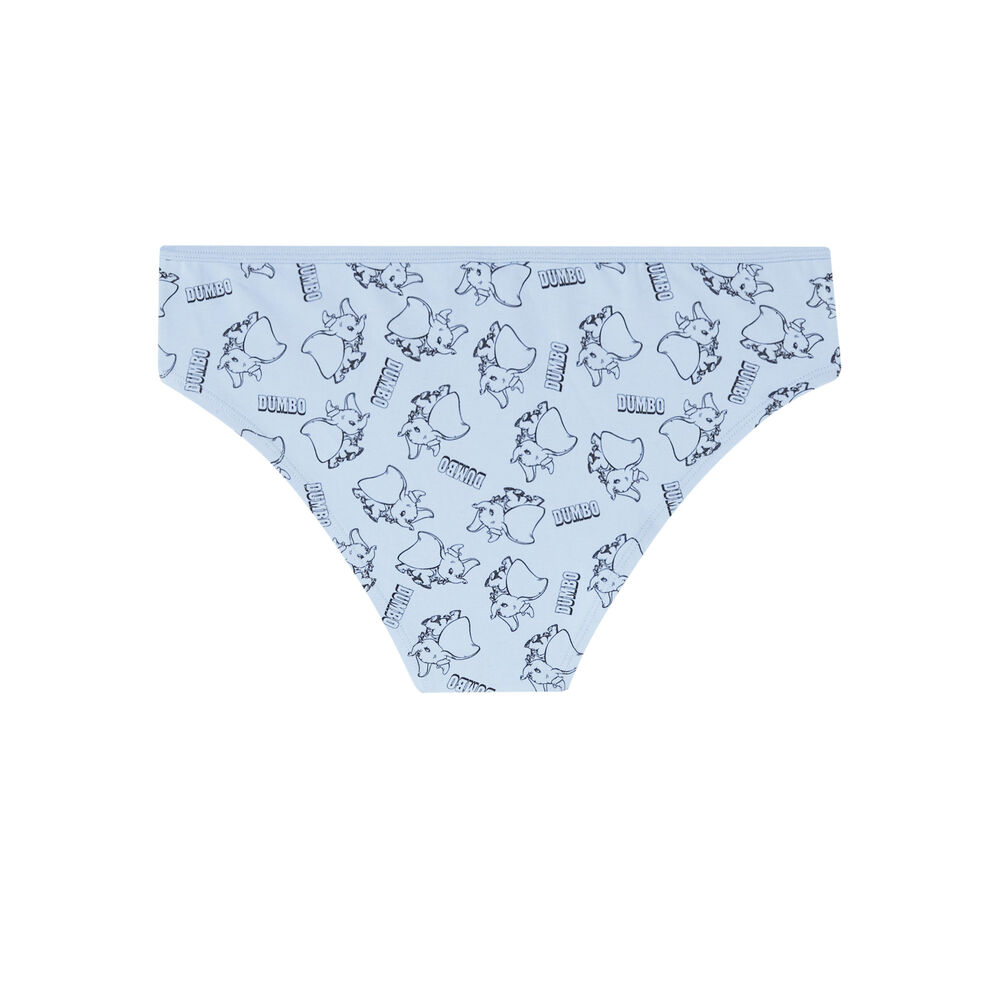 Braguita culotte con motivos de dumbo - azul claro azul.