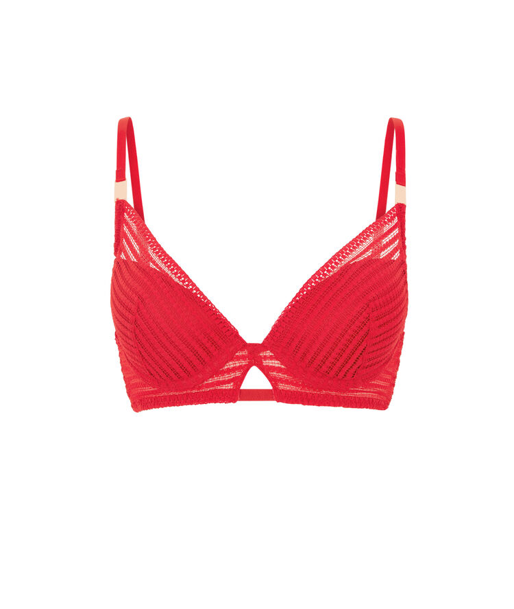 Sujetador push up cultiz rouge.